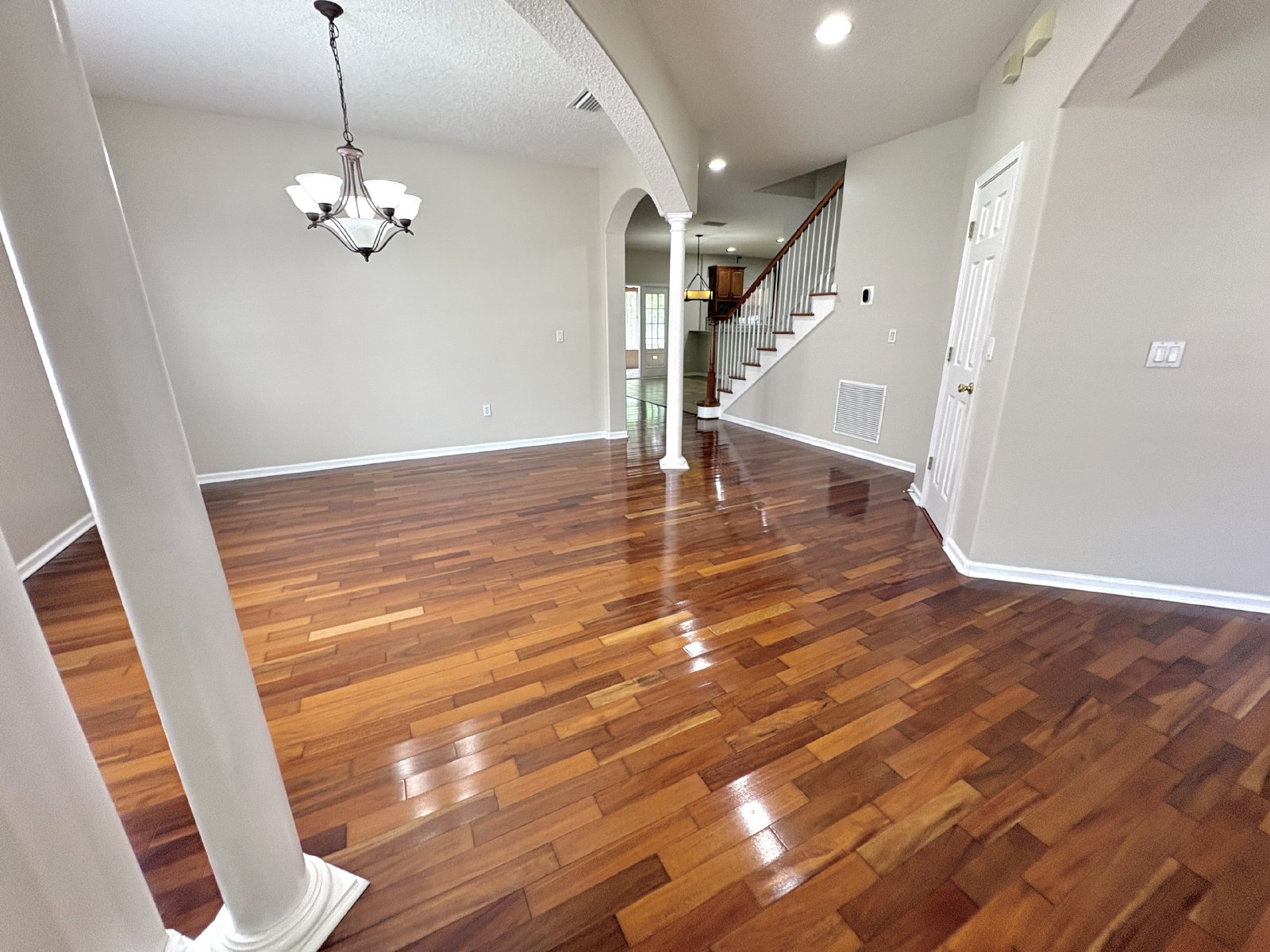 Spacious Two-Story Home with Hot Tub, Pool Table & Fenced Yard in Panther Creek property image