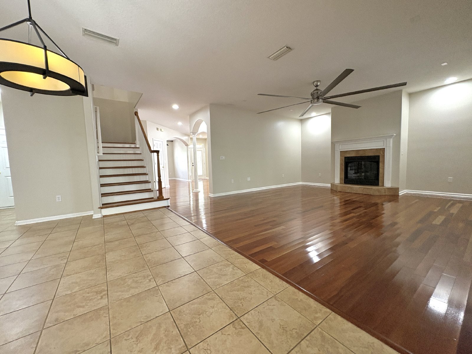 Spacious Two-Story Home with Hot Tub, Pool Table & Fenced Yard in Panther Creek property image