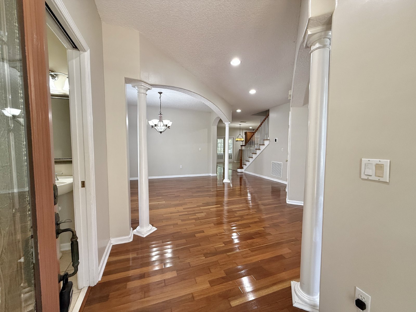 Spacious Two-Story Home with Hot Tub, Pool Table & Fenced Yard in Panther Creek property image
