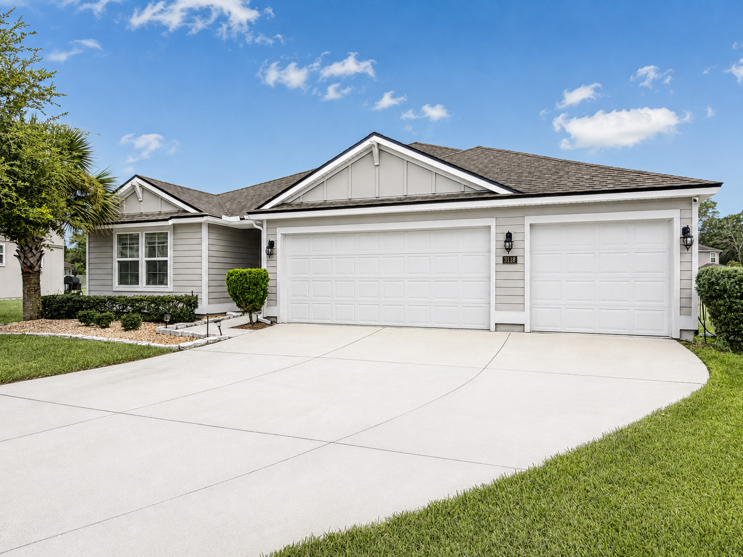 4 bedrooms, 3 bathrooms, and a 3-car garage, Fenced - water view property image