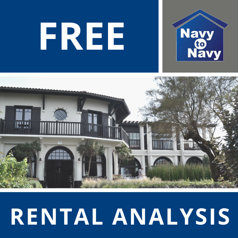 Free rental analysis of your home or property - Navy to Navy homes