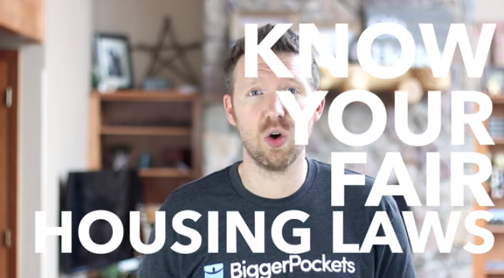 fair housing laws renting out my house