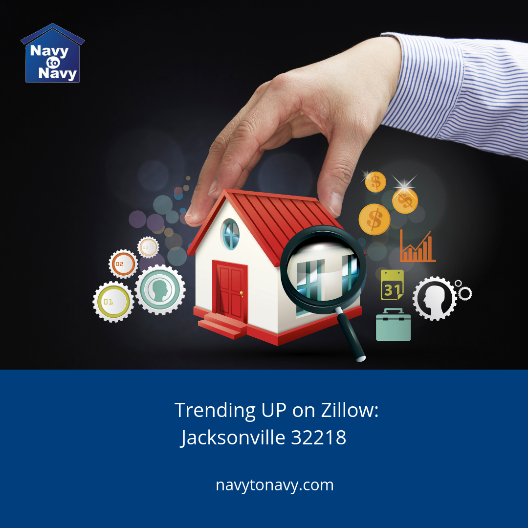 trending up on zillow: jacksonville fl 32218