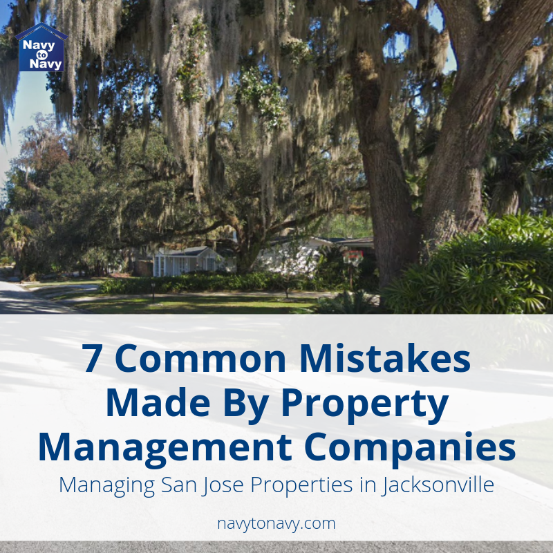 san jose property management mistakes jacksonville fl
